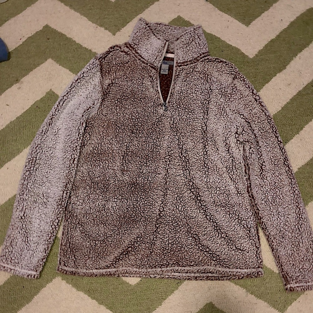 white/brown sherpa